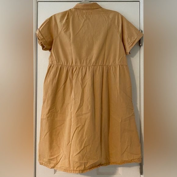 Daffodil Chambray Denim Shirt Dress - Picture 7 of 10